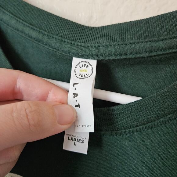 Kid Rock Band Tee Large Women Green Crew Neck - Picture 3 of 5